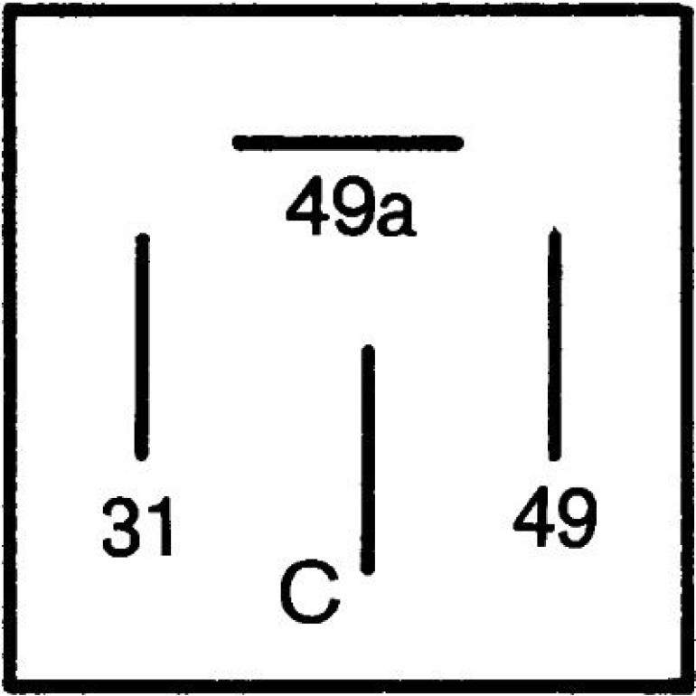 HELLA Blinkgeber 4DB 001 887-041 HELLA Blinkgeber 4DB 001 887-041