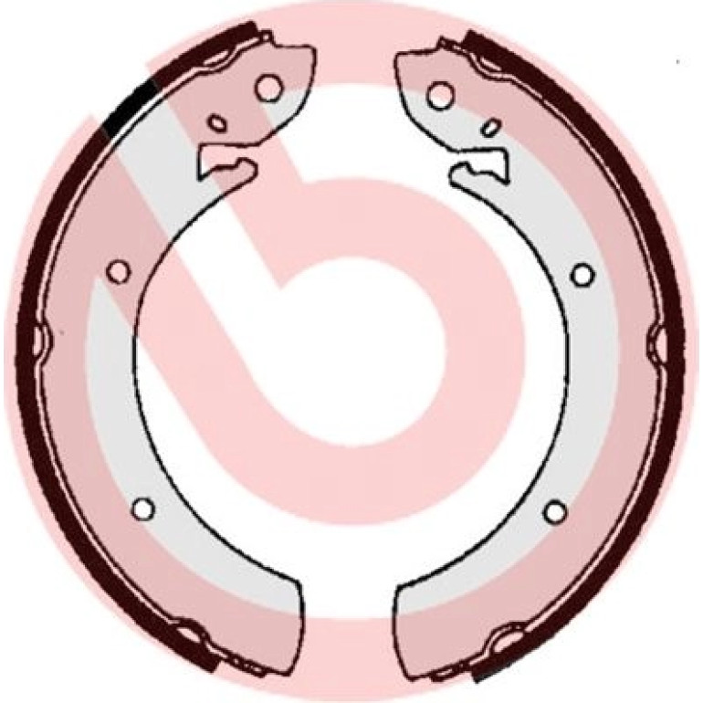 Bremsbackensatz HA S 68 516 Bremsbackensatz HA S 68 516