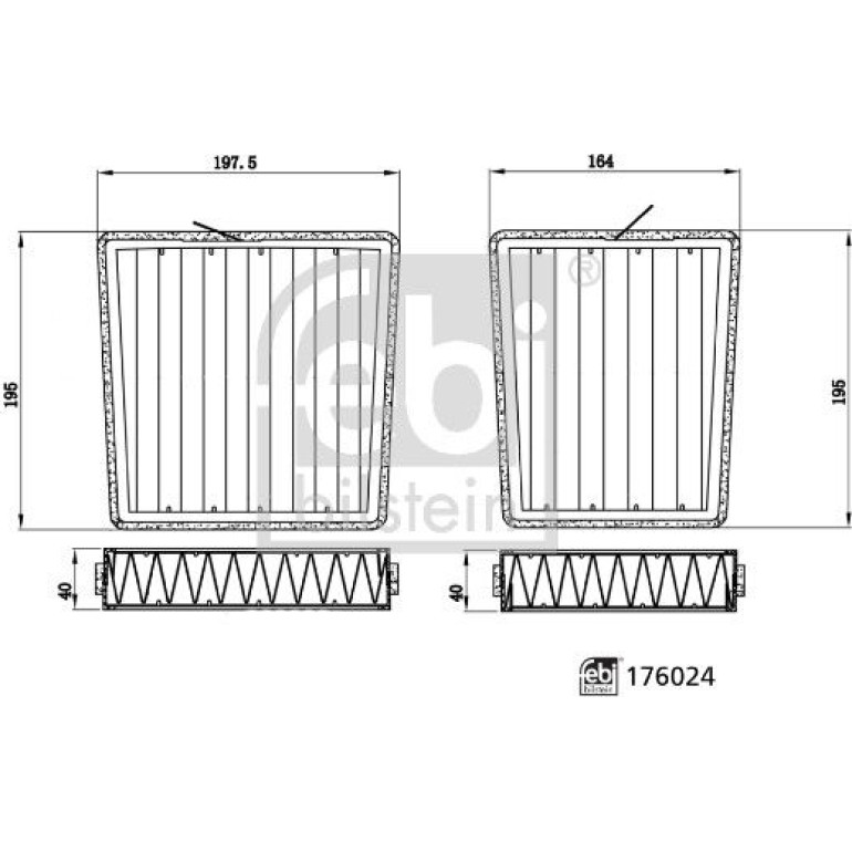 FILTERSATZ, INNENRAUMLUFT 176024