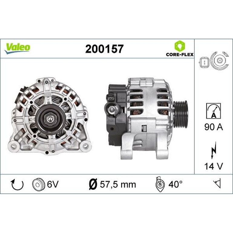 VALEO Generator 200157 VALEO Generator 200157