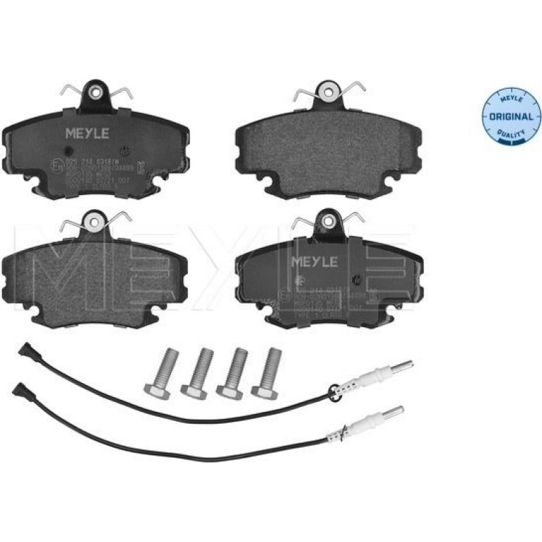 Bremsbelagsatz Renault P. Clio/Megane/Thalia/Twingo 91- Mit Sensor 025 214 6318/W Bremsbelagsatz Renault P. Clio/Megane/Thalia/Twingo 91- Mit Sensor 025 214 6318/W
