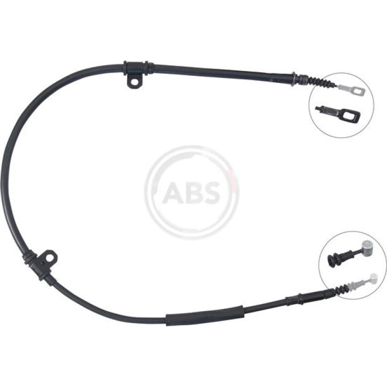A.B.S. Handbremsseil Seilzug Festellbremse K17519 A.B.S. Handbremsseil Seilzug Festellbremse K17519