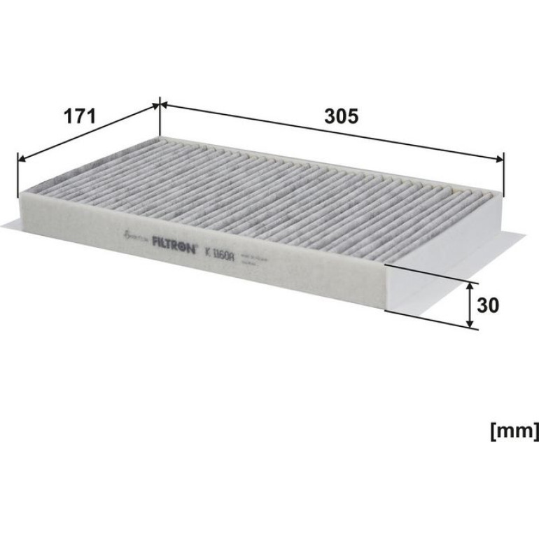 FILTRON Filter, Innenraumluft K 1160A-2x FILTRON Filter, Innenraumluft K 1160A-2x
