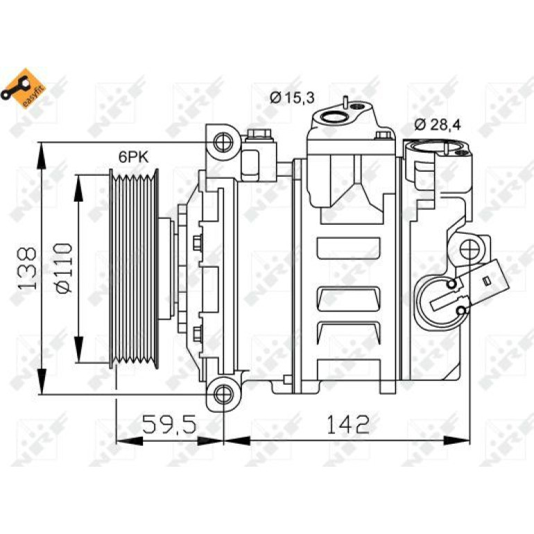 Kompressor, Klimaanlage 32146 Kompressor, Klimaanlage 32146
