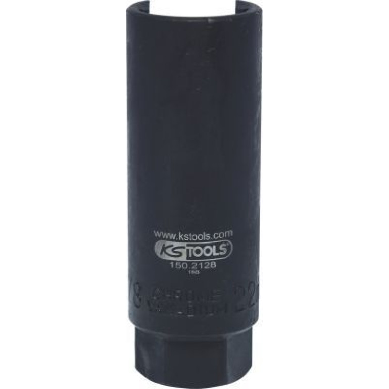KS TOOLS Überwurfmutter für Lambdasonde 3/8 , tief, gerillt, 22 mm 150.2128