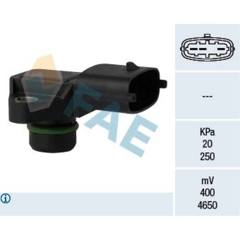 FAE Sensor, Saugrohrdruck 15123 FAE Sensor, Saugrohrdruck 15123