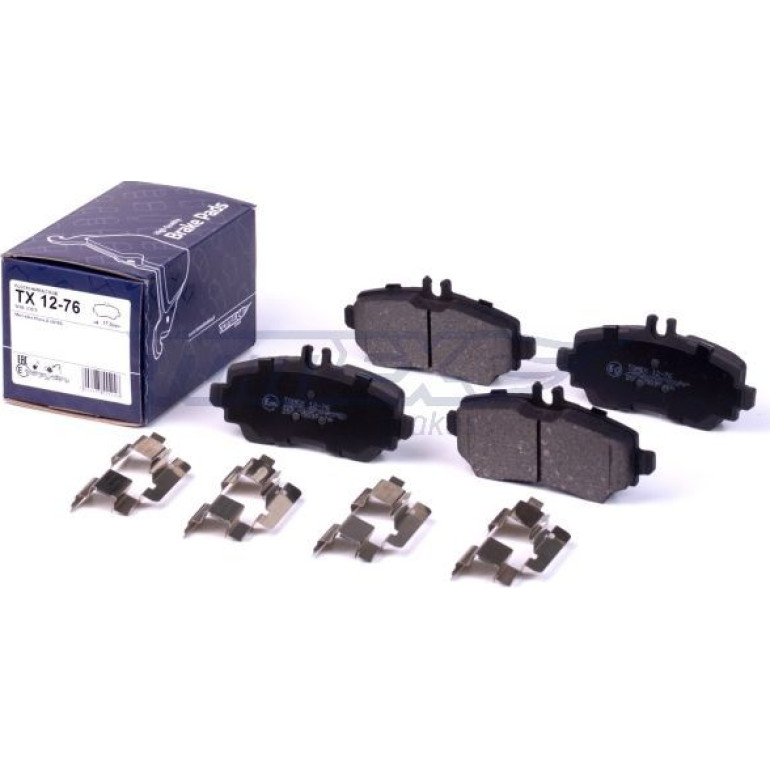TOMEX brakes Bremsbelagsatz, Scheibenbremse TX 12-76 TOMEX brakes Bremsbelagsatz, Scheibenbremse TX 12-76