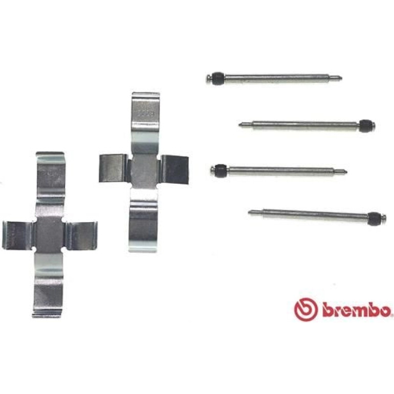 BREMBO Zubehörsatz, Scheibenbremsbelag A 02 279 BREMBO Zubehörsatz, Scheibenbremsbelag A 02 279
