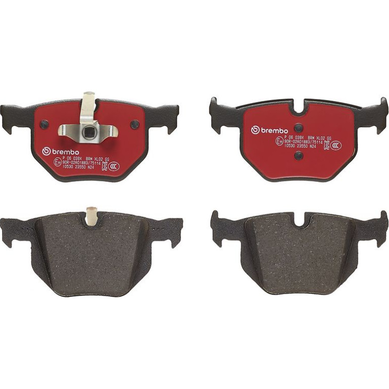 BREMBO Bremsklötze Xtra HA P 06 039X BREMBO Bremsklötze Xtra HA P 06 039X
