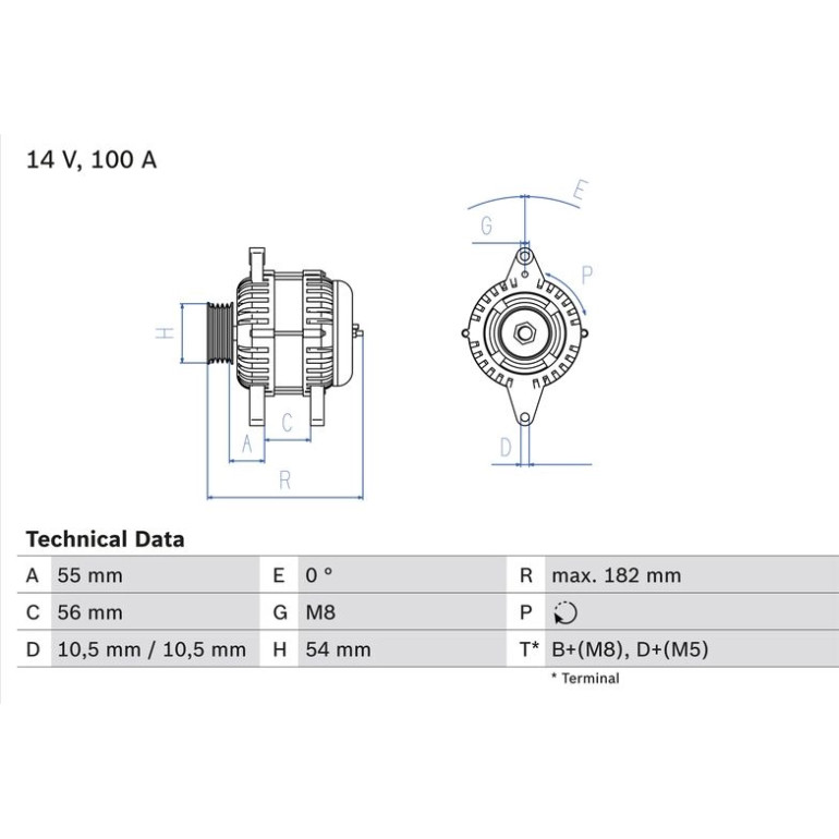 Lichtmaschine 0 986 042 740 Lichtmaschine 0 986 042 740