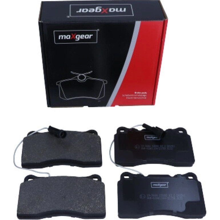MAXGEAR Scheibenbremsbelagsatz 19-3666 MAXGEAR Scheibenbremsbelagsatz 19-3666