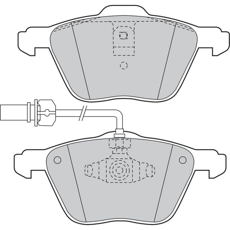 VALEO Bremsbeläge 598565 VALEO Bremsbeläge 598565