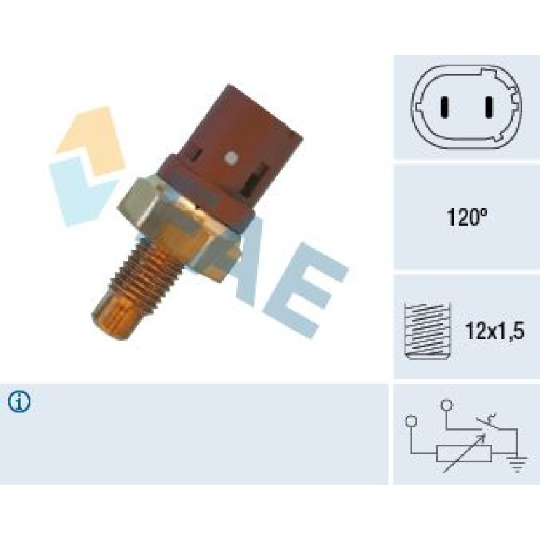 FAE Sensor, Kühlmitteltemperatur 34390 FAE Sensor, Kühlmitteltemperatur 34390