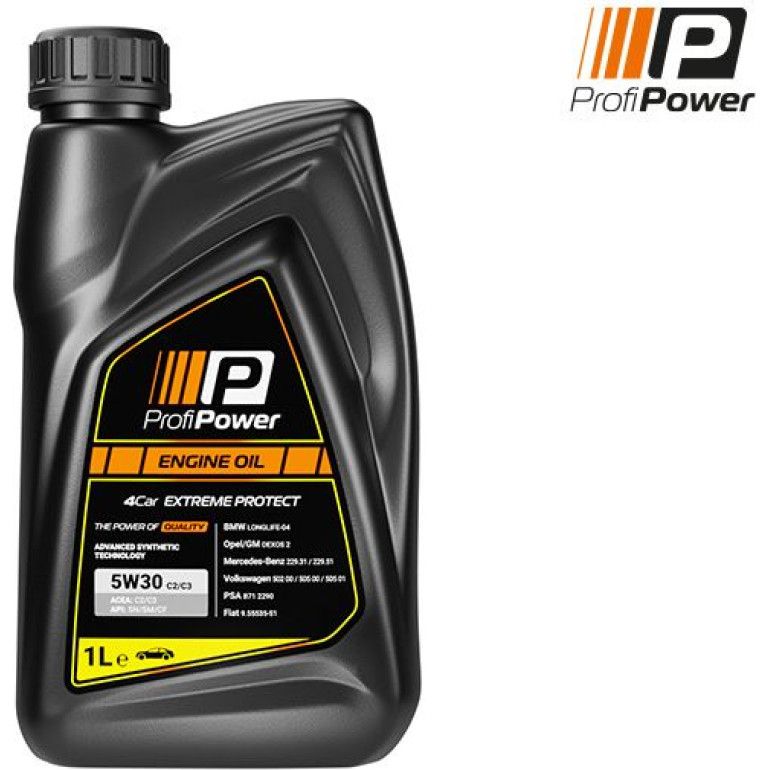 PROFIPOWER Motoröl 5W-30 C2 C3 1 Liter 5W30 PP C2C3 1