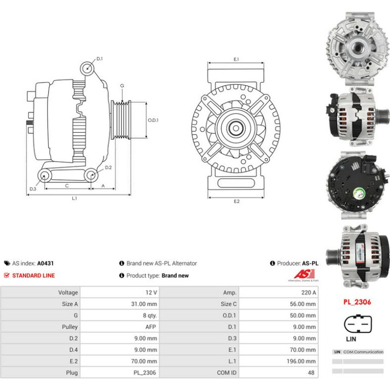 Generator A0431 Generator A0431