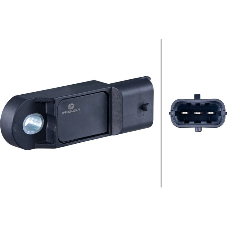 HELLA Sensor, Ladedruck 6PP 009 400-741 HELLA Sensor, Ladedruck 6PP 009 400-741