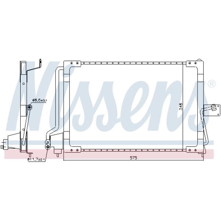 Kondensator PKW 94117 Kondensator PKW 94117
