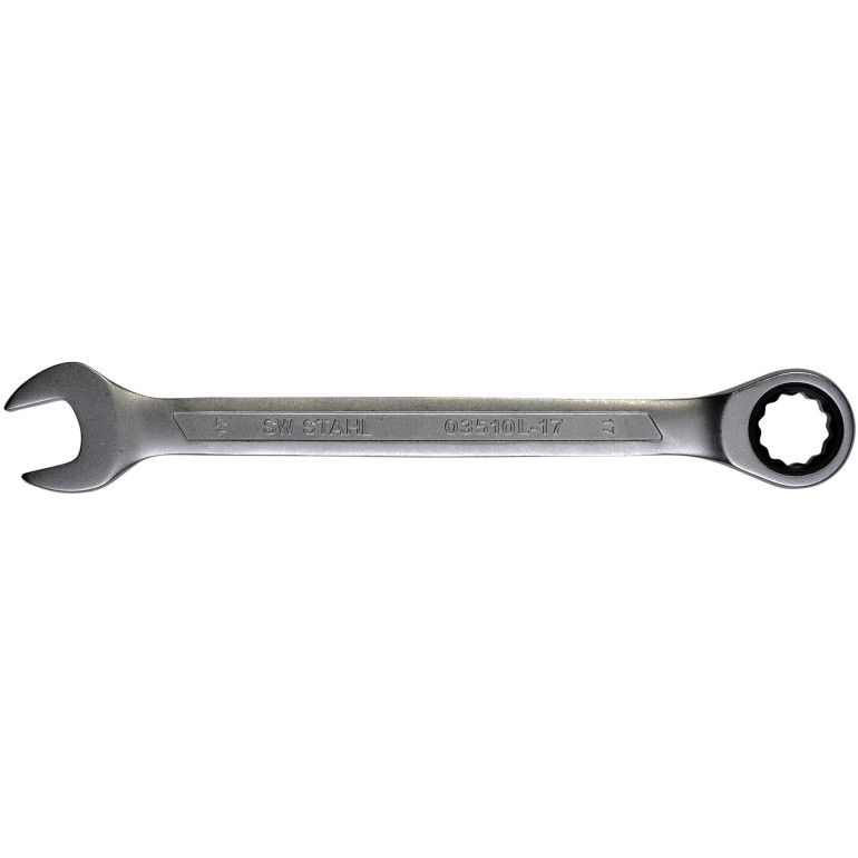 SW-Stahl Gabelringratschenschlüssel SW 17mm 03510L-17 SW-Stahl Gabelringratschenschlüssel SW 17mm 03510L-17