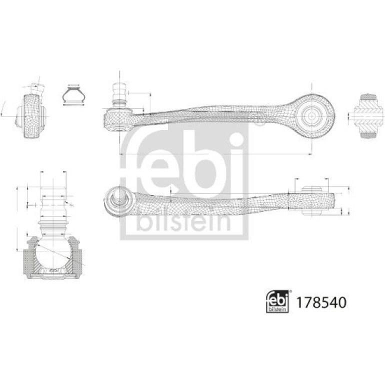 Querlenker HA li 178540 Querlenker HA li 178540