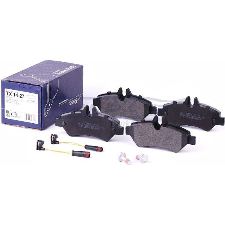 TOMEX brakes Bremsbelagsatz, Scheibenbremse TX 14-27 TOMEX brakes Bremsbelagsatz, Scheibenbremse TX 14-27