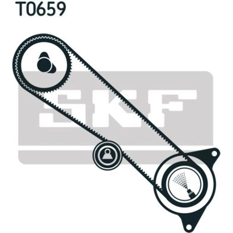 SKF Zahnriemensatz VKMA 91708 SKF Zahnriemensatz VKMA 91708