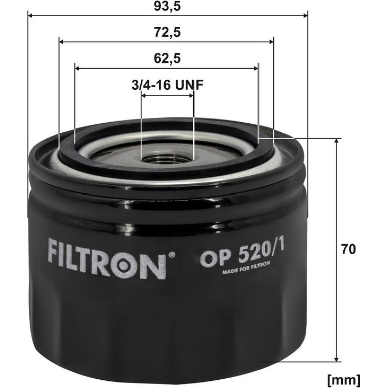 FILTRON Ölfilter OP 520/1