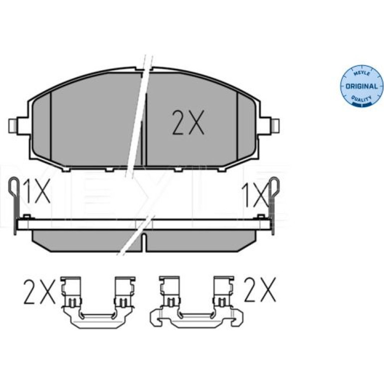 Bremsbelagsatz Nissan P. Patrol 2.8Tdi 98- Mit Sensor 025 236 1118/W Bremsbelagsatz Nissan P. Patrol 2.8Tdi 98- Mit Sensor 025 236 1118/W