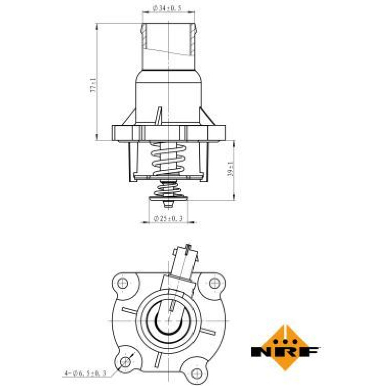 Thermostat, Kühlmittel 725033 Thermostat, Kühlmittel 725033