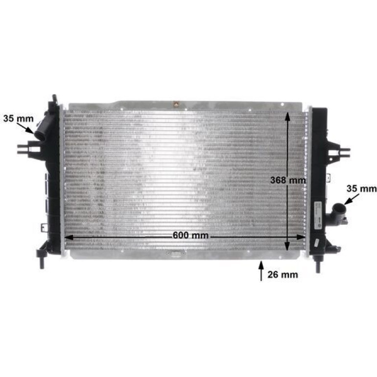 Kühler, Motorkühlung CR 1687 000S