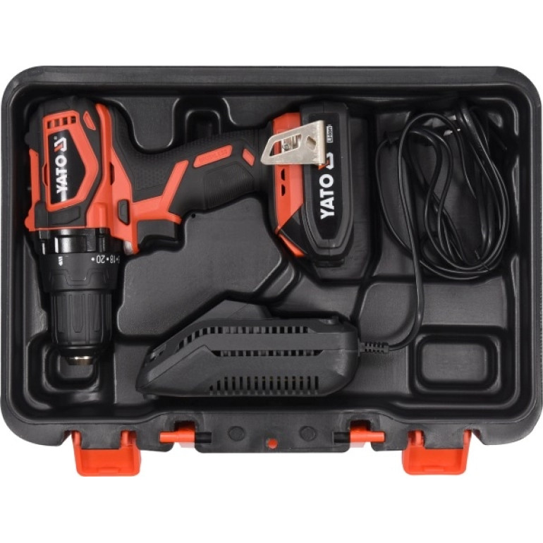 Akku-Schrauber Typ3 18V Max 42Nm 2000 1/Min Im Koffer Inkl. 1X2,0 Ah Li-Ion B÷rstenlos YT-82794 Akku-Schrauber Typ3 18V Max 42Nm 2000 1/Min Im Koffer Inkl. 1X2,0 Ah Li-Ion B÷rstenlos YT-82794