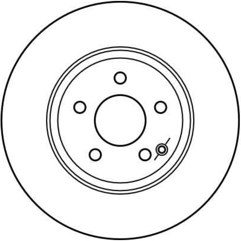 Bremsscheibe Db P. W220 98 DF4149S