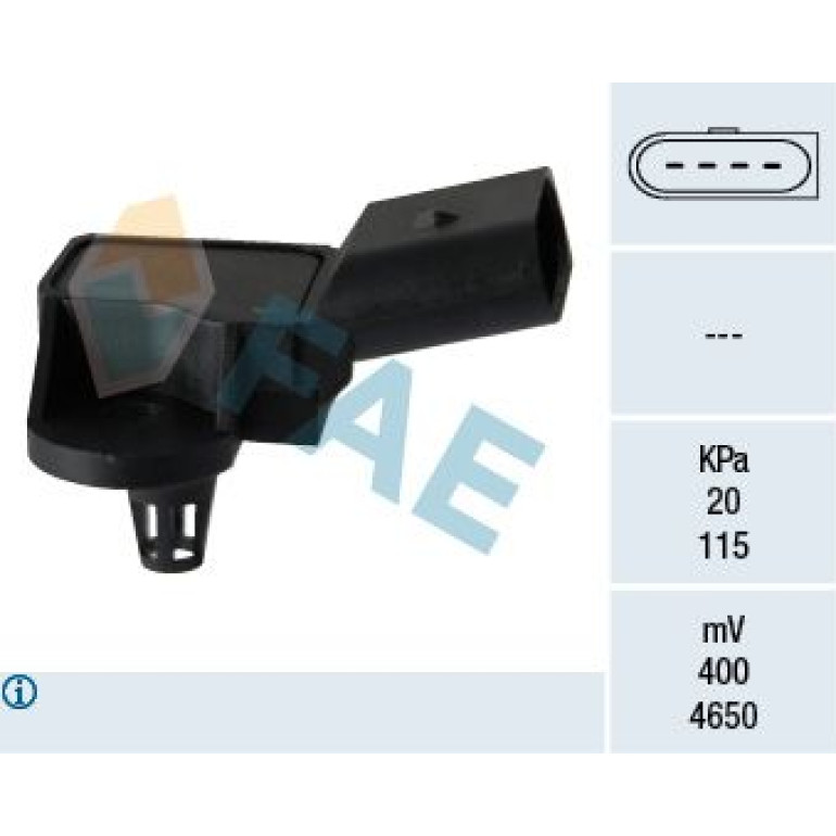FAE Sensor, Saugrohrdruck 15090 FAE Sensor, Saugrohrdruck 15090