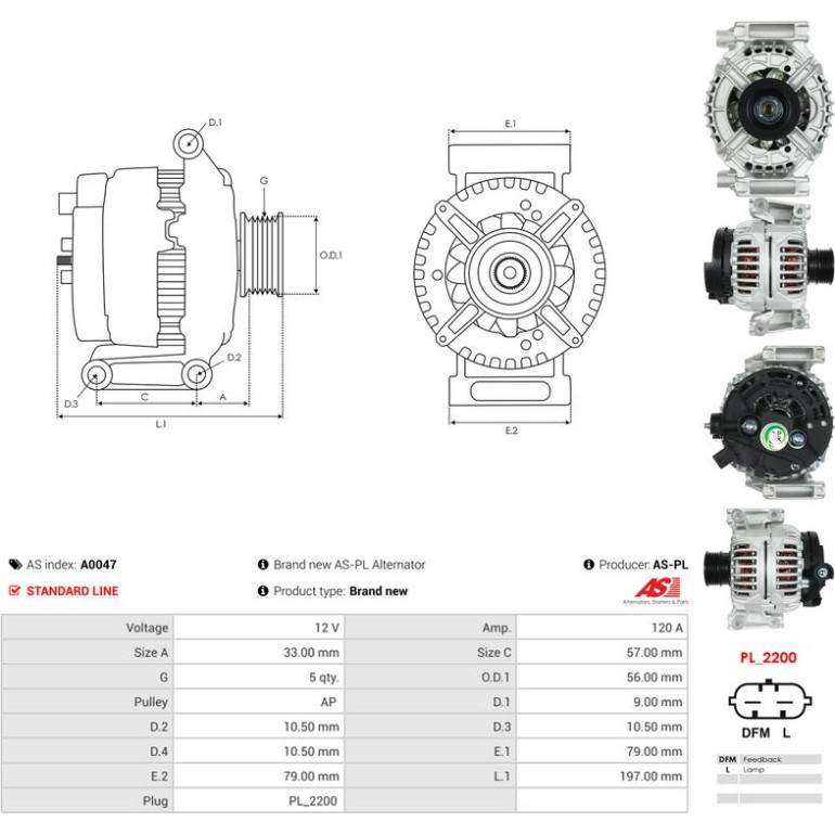 Generator A0047 Generator A0047