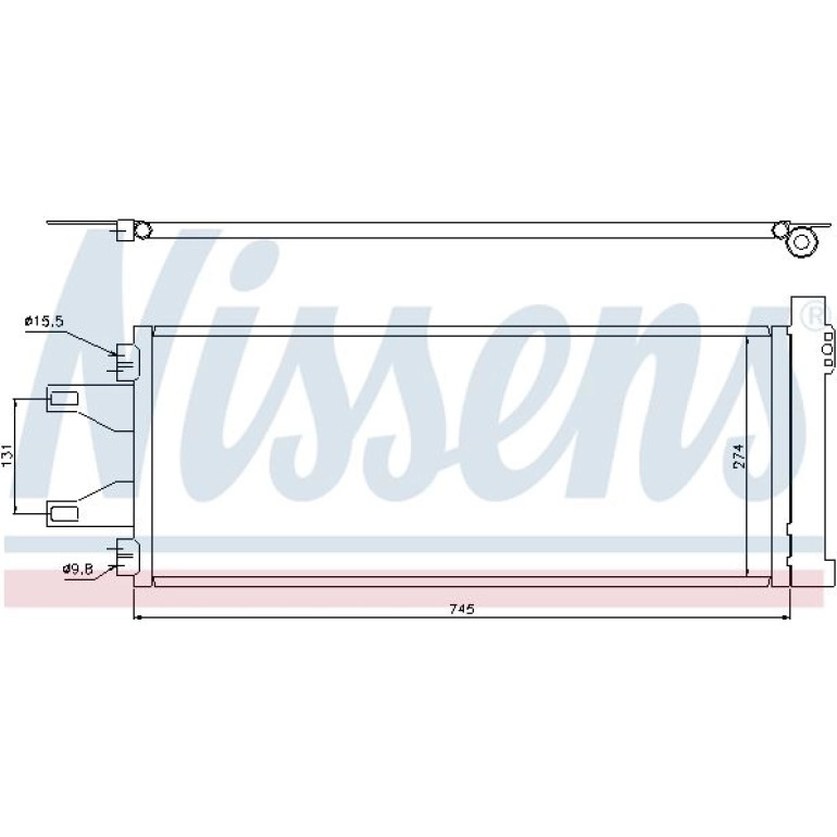 Kondensator PKW 94986 Kondensator PKW 94986