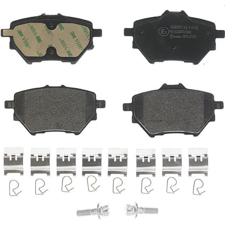 BREMBO Bremsklötze HA P 61 122 BREMBO Bremsklötze HA P 61 122