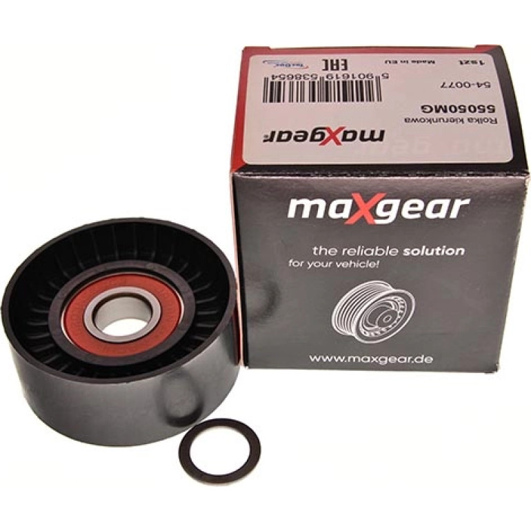 Maxgear Umlenk- / Führungsrolle, Keilrippenriemen 54-0077 Maxgear Umlenk- / Führungsrolle, Keilrippenriemen 54-0077