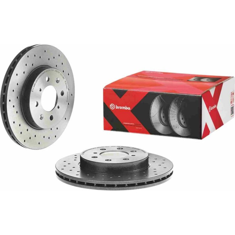 Bremsscheibe VA Xtra 09.5509.1X Bremsscheibe VA Xtra 09.5509.1X