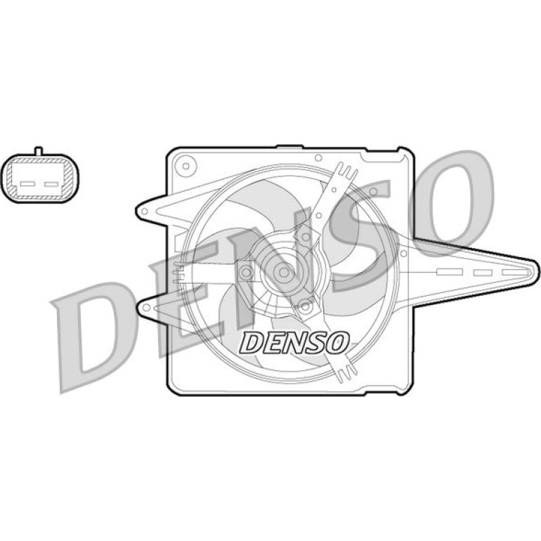 DENSO Kühlerlüfter DER32011 DENSO Kühlerlüfter DER32011