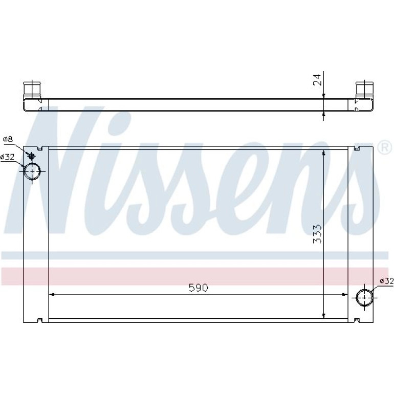 Wasserkühler PKW 69705 Wasserkühler PKW 69705