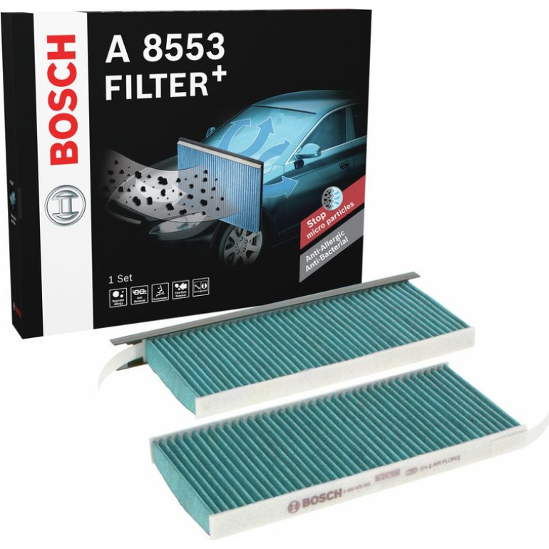 Bosch Innenraumfilter+ 0 986 628 553 Bosch Innenraumfilter+ 0 986 628 553