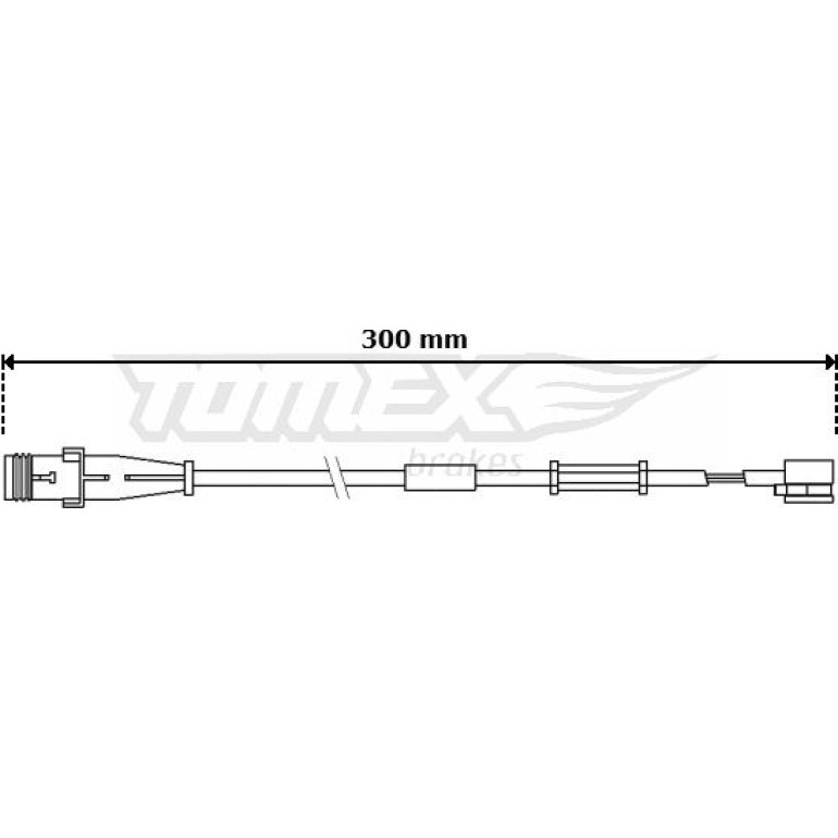 TOMEX brakes Warnkontakt, Bremsbelagverschleiß TX 30-70