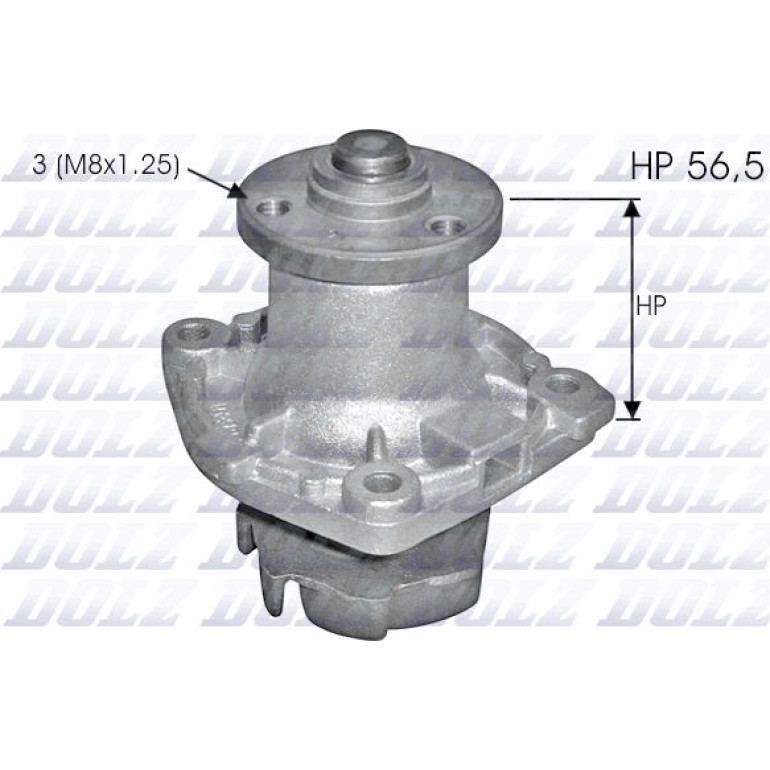 DOLZ Wasserpumpe S348 DOLZ Wasserpumpe S348