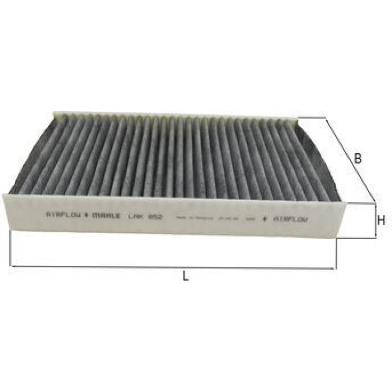 MAHLE Filter, Innenraumluft LAK 852 MAHLE Filter, Innenraumluft LAK 852