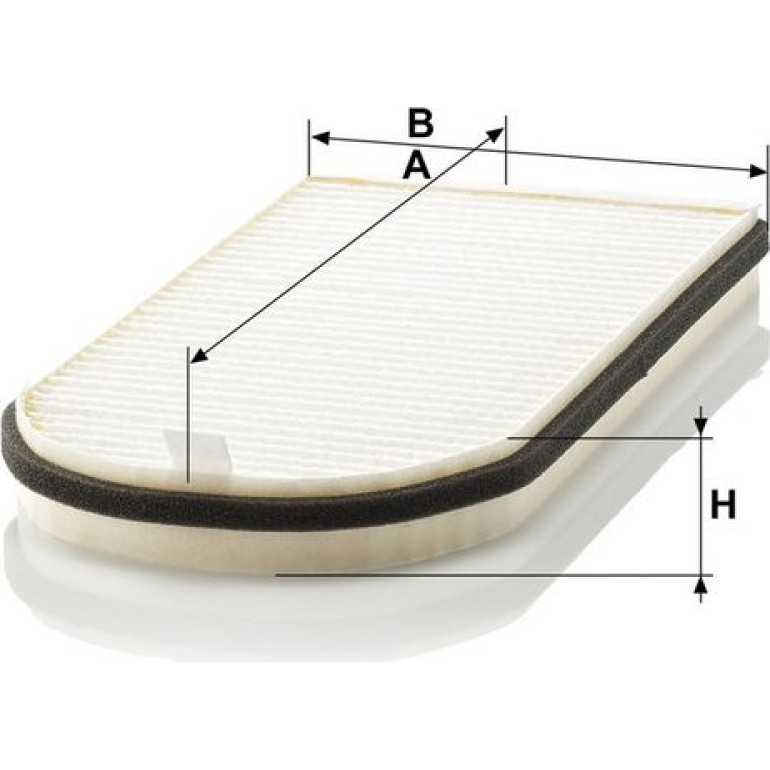 Mann & Hummel Innenraumfilter PKW CU 3642-2 Mann & Hummel Innenraumfilter PKW CU 3642-2