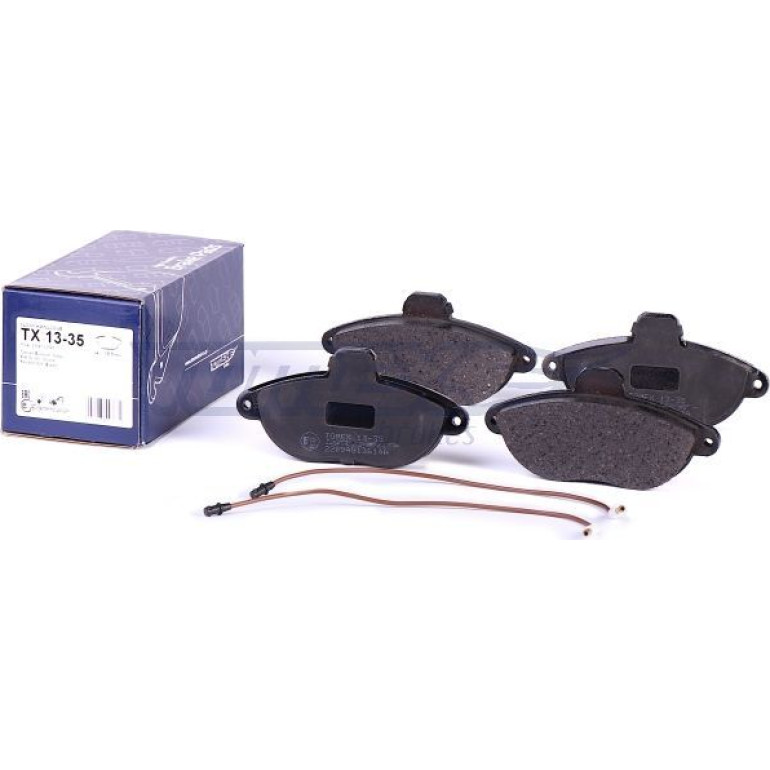 TOMEX brakes Bremsbelagsatz, Scheibenbremse TX 13-35 TOMEX brakes Bremsbelagsatz, Scheibenbremse TX 13-35