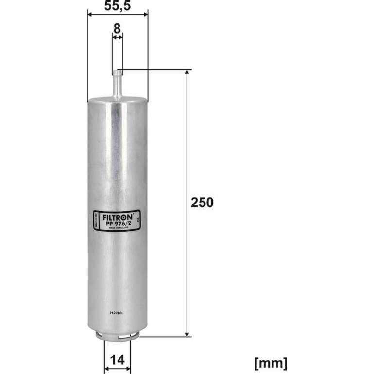 FILTRON Kraftstofffilter PP 976/2 FILTRON Kraftstofffilter PP 976/2