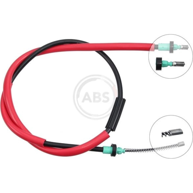 A.B.S. Handbremsseil Seilzug Festellbremse K13885