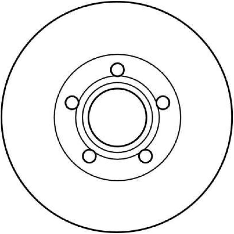 Bremsscheibe Volvo P. S60/S80/V DF4238