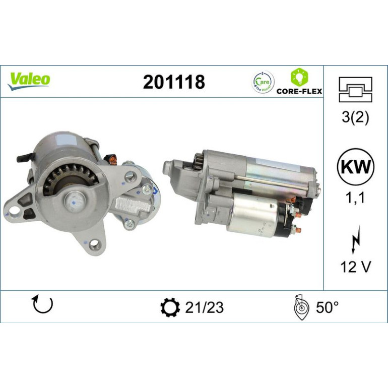 VALEO Anlasser 201118 VALEO Anlasser 201118