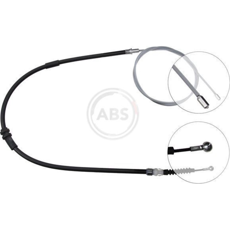 A.B.S. Handbremsseil Seilzug Festellbremse K13836 A.B.S. Handbremsseil Seilzug Festellbremse K13836